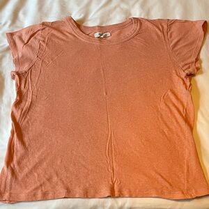 Madewell Light Orange 🍊 T-Shirt in Size M - Like New